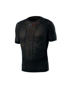 Biotex Maglia Intima T-Shirt Rete Sun Manica Corta Rete Classica NERO