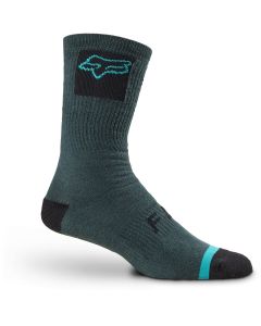 Fox CALZE DEFEND CREW SOCK  8" Verde Scuro