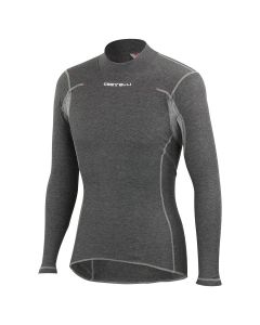 Maglia Castelli Intima Manica Lunga Flanders Warm Grigio Super Offerta