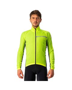 Antivento Castelli Maniche Lunghe Squadra Stretcht Jacket Giallo Fluo