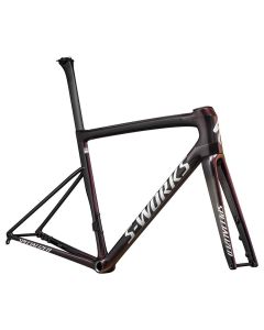 Telaio Specialized S-Works Tarmac SL8 Nero Viola Carbon Gloss Red Pearl