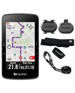 Bryton Rider S800 Ciclocomputer GPS Touchscreen Sensor Bundle Kit