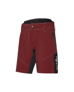 Pantaloncini Ciclismo Donna Corti SHORT MTB Rh+ Bordeaux