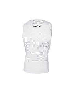 BRN Maglia Intima Rete Hi-Tech Mesh Sleeveless White