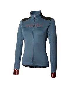 Maglia Invernale Ciclismo ZERO RH THERMO Donna Blu Chiaro